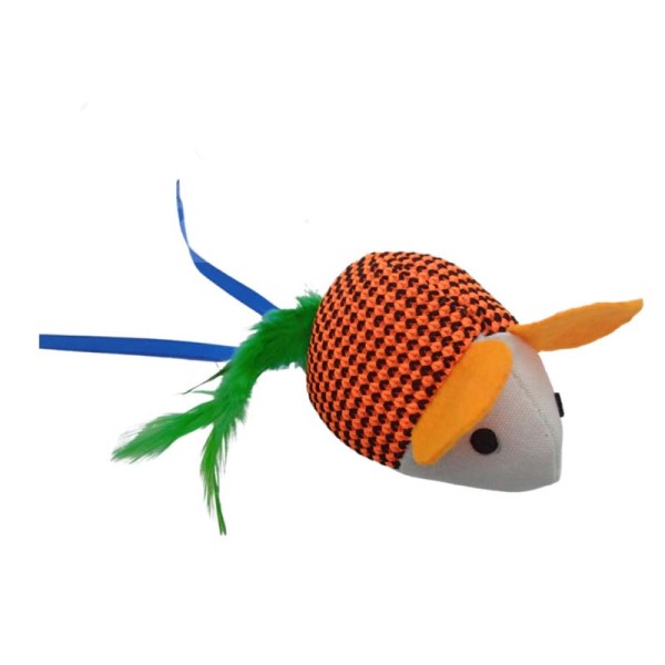 3 Feather Cat Soft Mouse