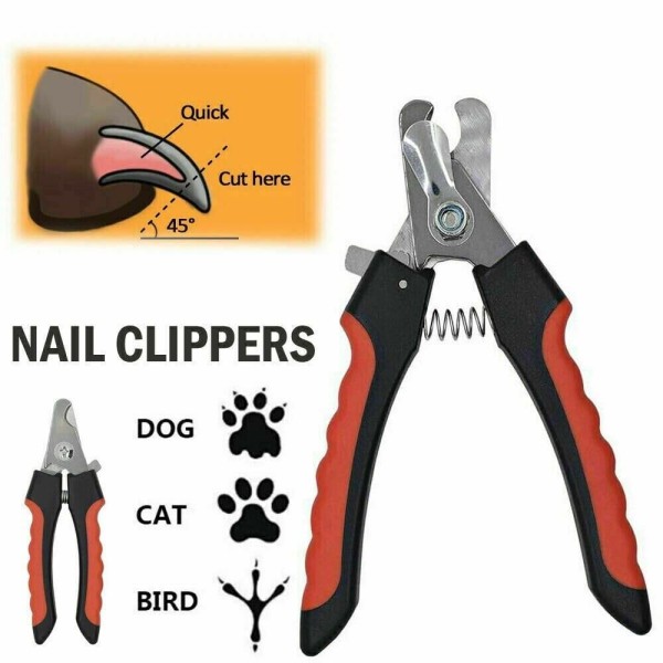 4-in-1 Pet Grooming Kit for Dogs & Cats – Includes Self Cleaning Brush, Cat Comb, Silicone Bath Scrubber & Nail Clipper