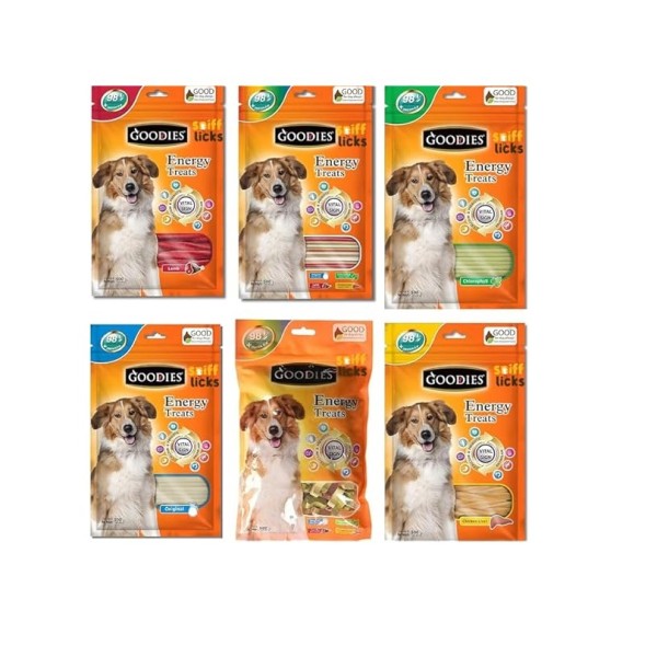 Goodies Dog Energy Treat Mix Stick 125g For All Age, All Breed Dog Treat
