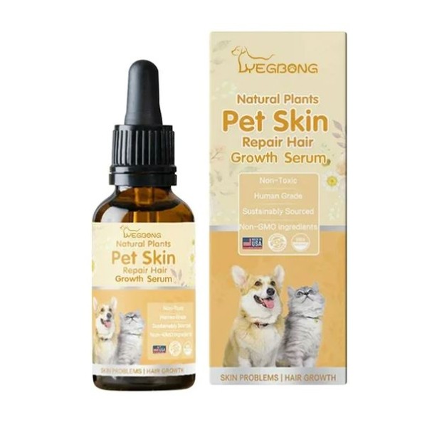 Pet Serum Pure Plants Pet Skin Repair Hair Growth Serum 30ml | Pet Hair Serum