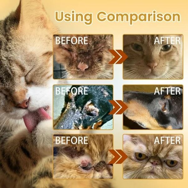 Pet Serum Pure Plants Pet Skin Repair Hair Growth Serum 30ml | Pet Hair Serum