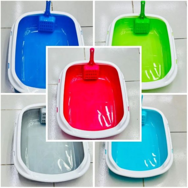 Cat Litter Box with Scoop - Premium Quality