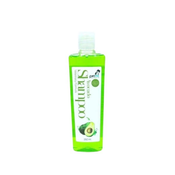 Petme Veterinary Formula Pet Shampoo - Avocado Scent, Ostrich Oil Formula, Hair Nourishment, Good Smell 250ml