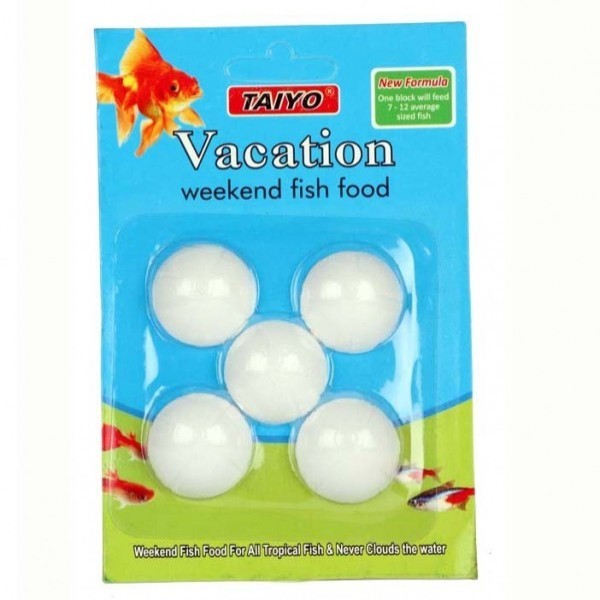 Weekend Fish Taiyo Holiday Fish Food Blocks 30g | Fish Food BD