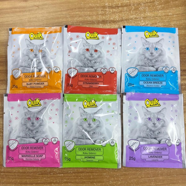 Quik Odor Remover | Cat Litter Deodorize 25g Pack