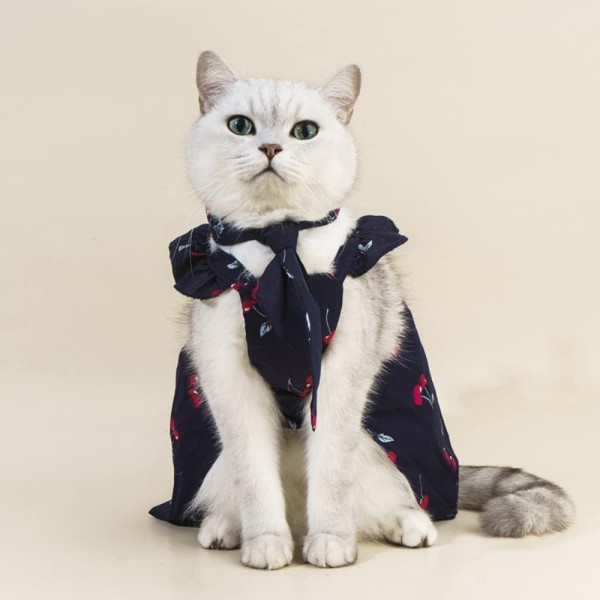 Cat Summer Clothes Dresses Small Dog Dress | Pet Dress