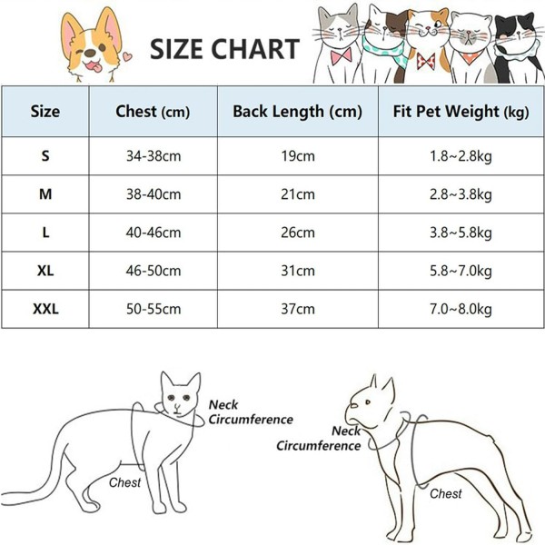 Pet Harness Leash Set Bow Flower For Cats Small Dog