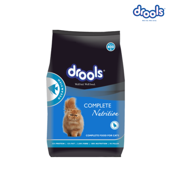 Drools Adult Dry Cat Food Ocean Fish 400g | Dry Cat Food