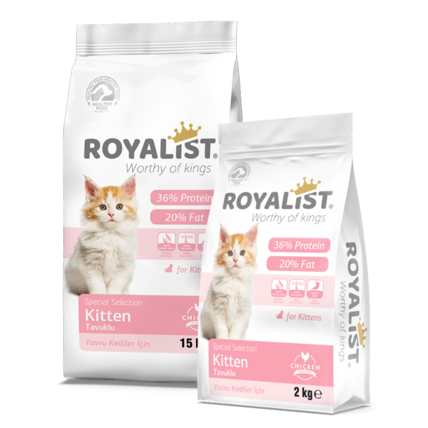 Royalist Dry Cat Food Kitten - Chicken Flavor 2kg | Dry Cat Food