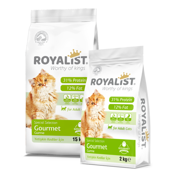 Royalist Dry Cat Food Adult - Gourmet Flavor 2kg | Dry Cat Food