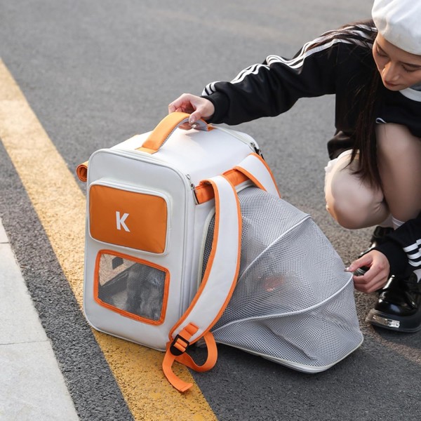 Pet Backpack Comfortable Shoulder Carriers For Cats & Small Dogs