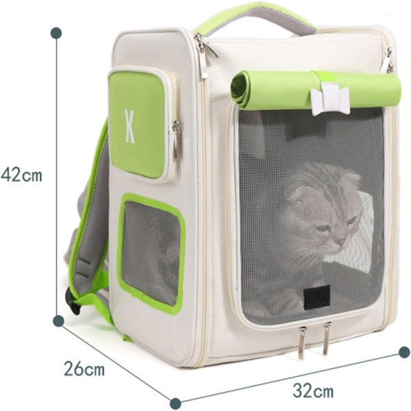Pet Backpack Comfortable Shoulder Carriers For Cats & Small Dogs