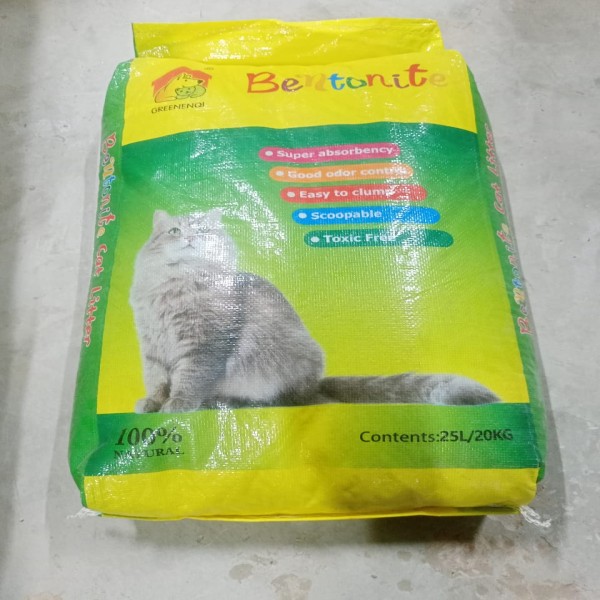 Green Bentonite Cat Litter 25L | Cat Litter