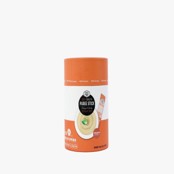 Miso Cat Treats Healthy High Protein - Chicken & Shrimp 600g (10g*60stick) 60pcs | Cat Treats