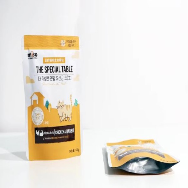Miso Cat Pouch Food - Chicken & Rabbit 62g | Cat wet Food