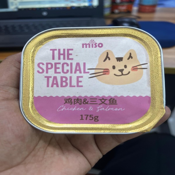 Miso Cat  Pate - Chicken & Salmon For All Age Cats 100g | Cat Wet Food