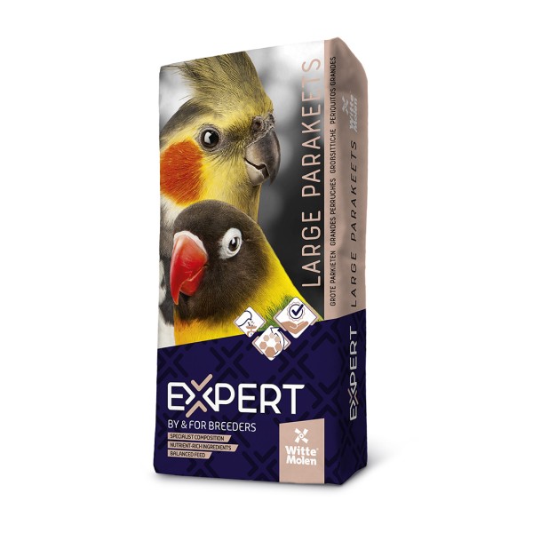 Expert Large Parakeet For Love Bird and Cockatiel 1KG (Repack)