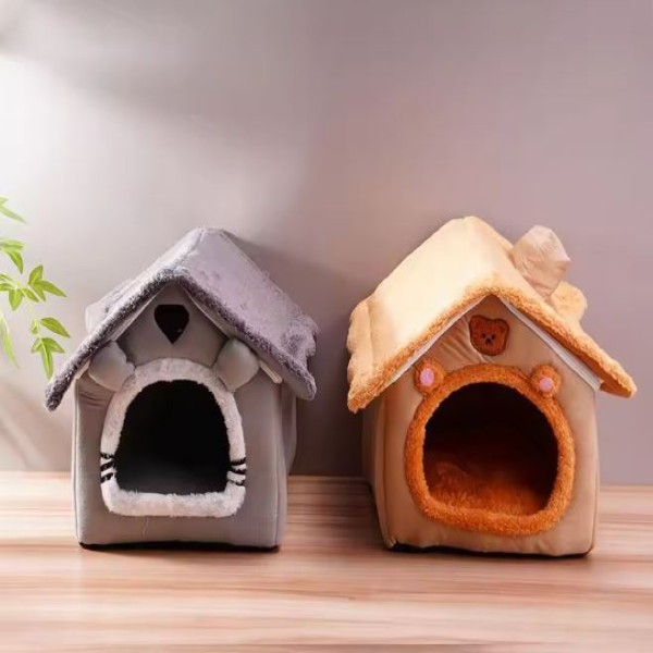 Pet House Removable Washable For Extra Small Dogs and Small and Medium Cats | Cat House