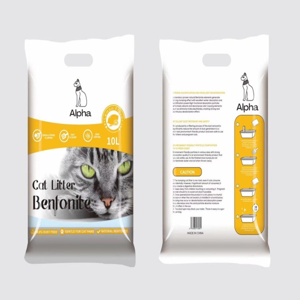 Alpha Bentonite Cat litter Cat sand 10L