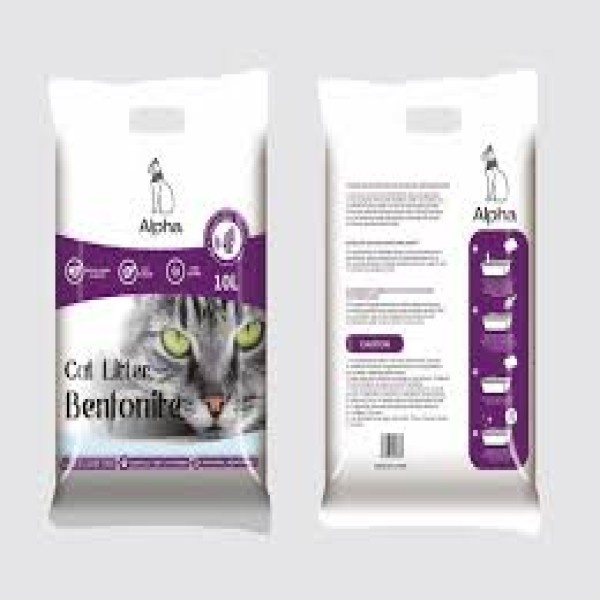 Alpha Bentonite Cat litter Cat sand 10L