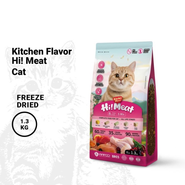 Kitchen Flavor HiMeat Cat Food All Life Stage 1.3kg | Cat Dry Food