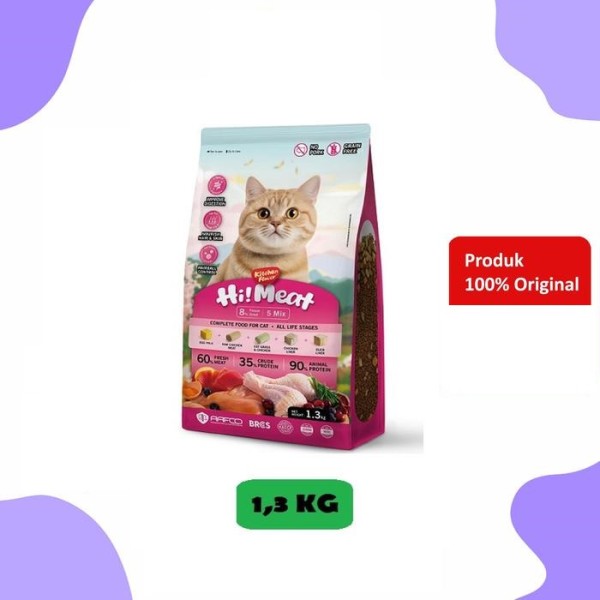 Kitchen Flavor HiMeat Cat Food All Life Stage 1.3kg | Cat Dry Food