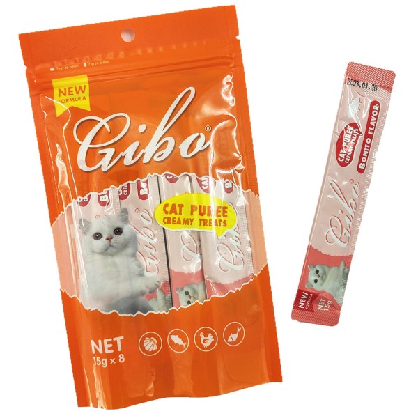 Gibo Cat Creamy Treat Mix Flavor (15g*8)