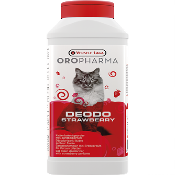 Versele-Laga Oropharma Deodo Strawberry Flavour Cat Litter Freshener 750gm