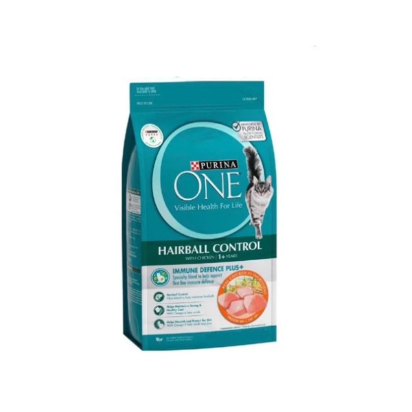 PURINA ONE Hairball Control with Chicken Dry Cat Food 2.7kg