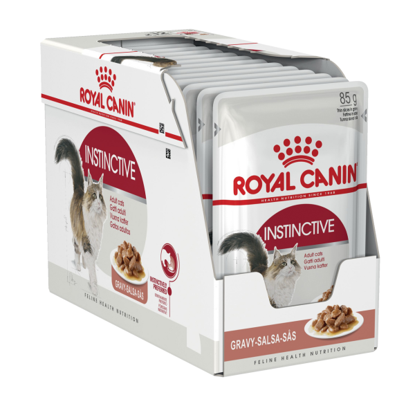 Royal Canin Adult Cat Pouch Instinctive Gravy 85gm | Cat Wet Food