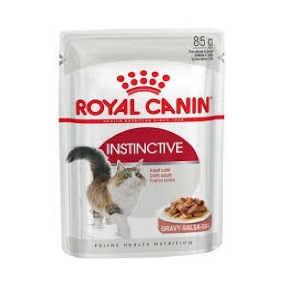 Royal Canin Adult Cat Pouch Instinctive Gravy 85gm | Cat Wet Food
