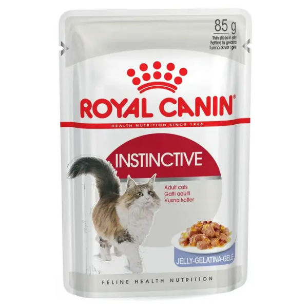 Royal Canin Adult Cat Pouch Instinctive Jelly 85gm | Cat Wet Food