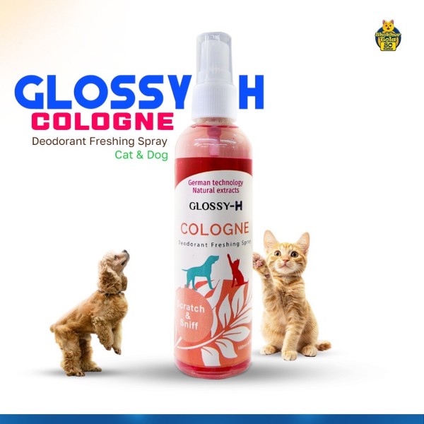 Glossy-H Pet Perfume Cologne Freshening Spray For Cat & Dog  100ml