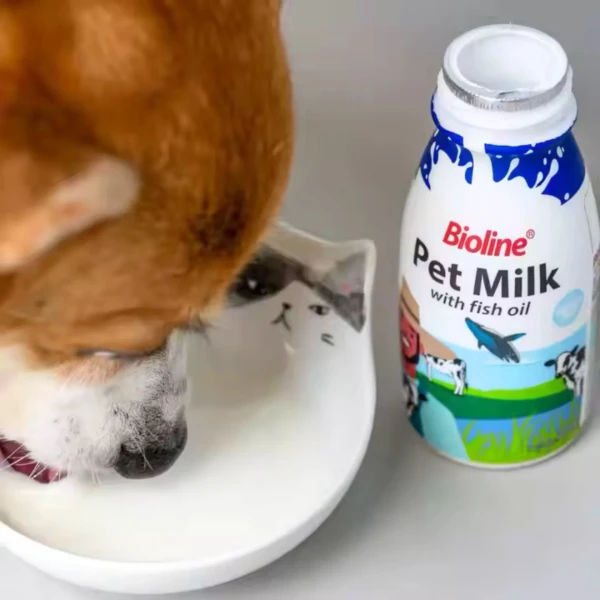 Bioline Pet Milk With Fish Oil For Cat & Dog 220ml