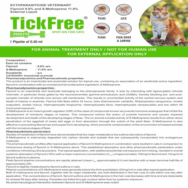 TickFree® Spot On For Cat & Kitten