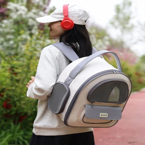 Portable Foldable Cat Carrier, Cat Backpack, Breathable Pet Bag, Cat Bag, Pet Shop, Cat bag