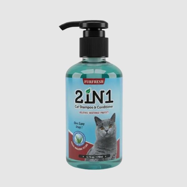 FurFresh 2in1 Cat Shampoo & Conditioner 170gm