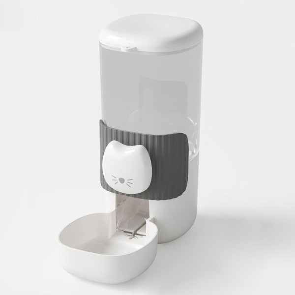 Cat Food and Water Dispenser Set, Automatic Cat Feeder