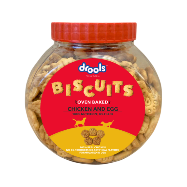 Drools Dog Biscuits Oven Baked Chicken and Egg 400g