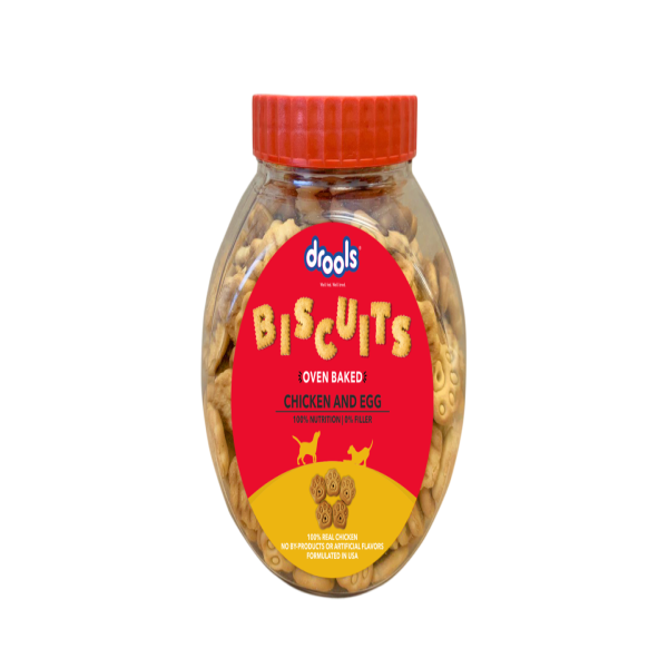 Drools Dog Biscuits Oven Baked Chicken and Egg 400g