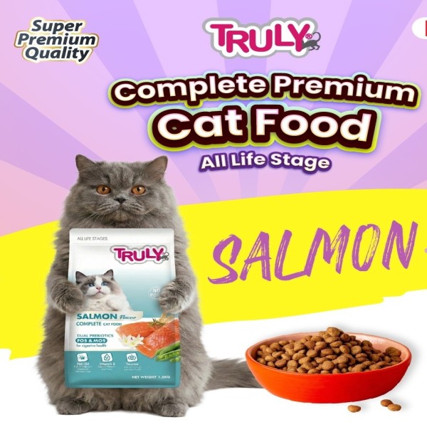 Truly All Life Stage Dry Cat Food Salmon