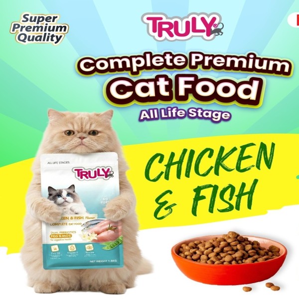 Truly All Life Stage Dry Cat Food Chicken