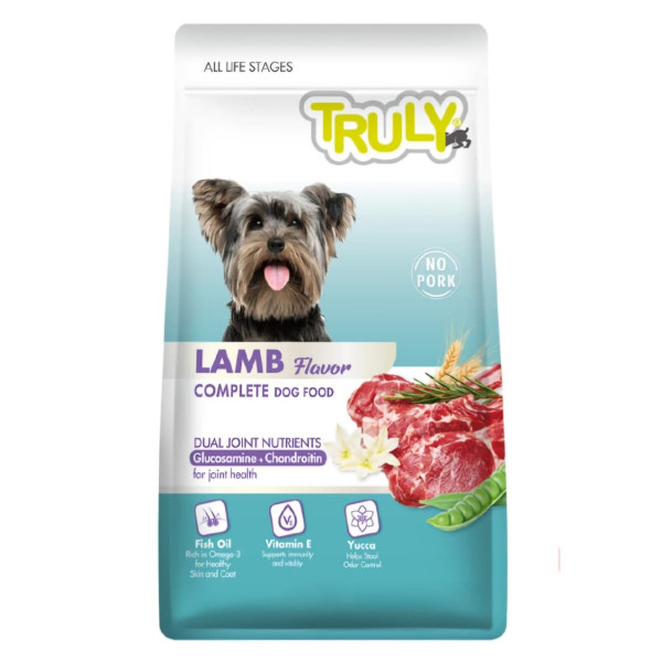 Truly All Life Stage Dry Dog Food Lamb Flavor