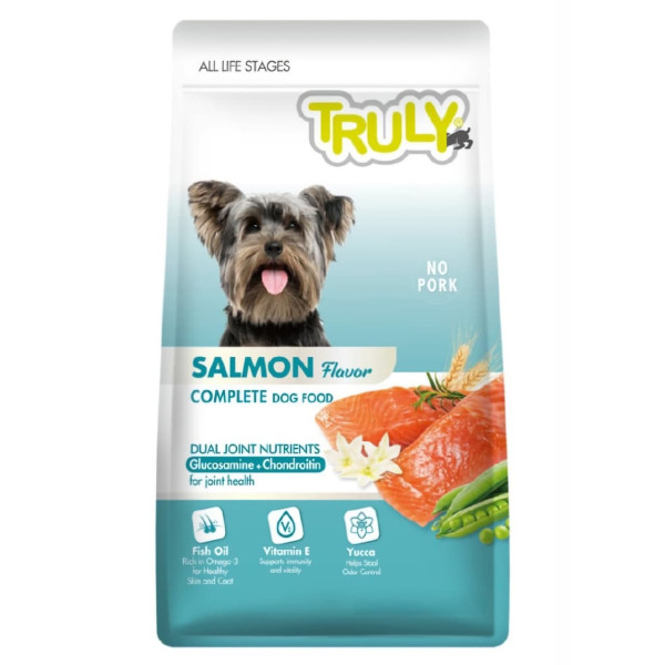 Truly All Life Stage Dry Dog Food Salmon Flavor