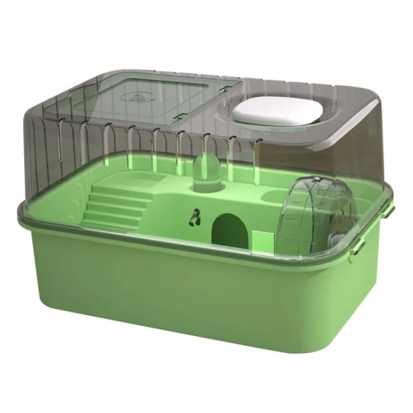 Hamster Cage Small Animal Cage, with Openable Top, Portable, Hamster Habitat House