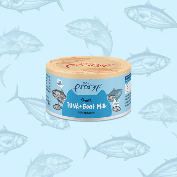 Pramy Cat Can Food Kitten Growth Tuna Mousse Recipe 80gm