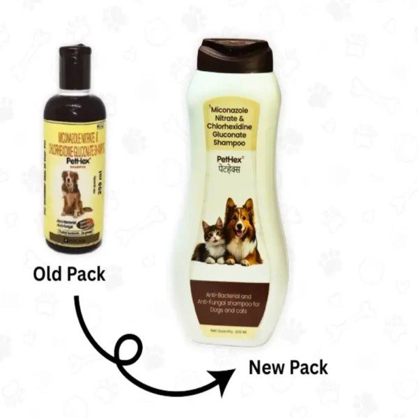 Pethex Anti-Bacterial & Anti-Fungal Medicated Shampoo 200 ml