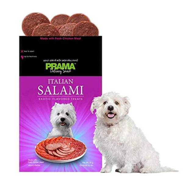 Prama Delicacy Dog Snacks - Salami 70gm
