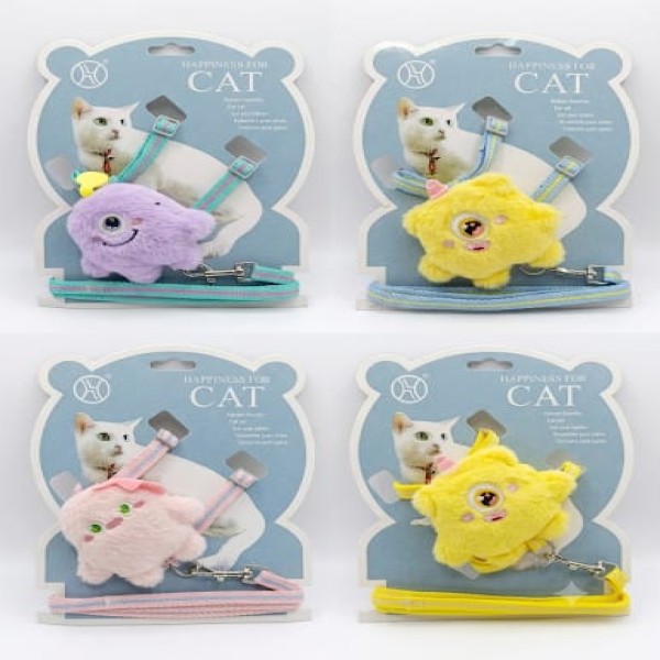 Adjustable Cat Harness with Doll