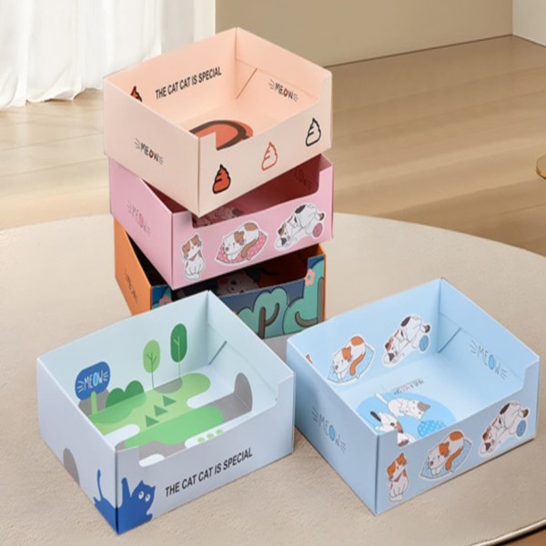 Portable Cat Litter Box for Pet Cat Indoor & Outdoor Use